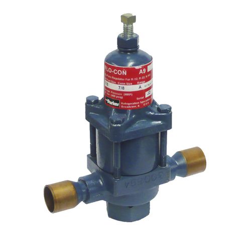 Régulateur de pression pour gaz réfrigérant - Flo-Con A9 - Parker Refrigerating Specialties Division - mono-étagé / en cuivre / en fer