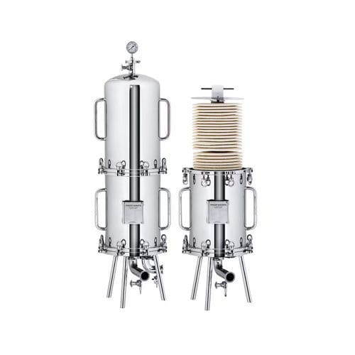 Carter de filtre à cartouche - PSD series - Parker Refrigerating Specialties Division - pour boisson / pour produits chimiques / en acier