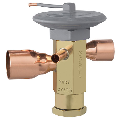 Vanne thermostatique d'expansion - X - Parker Sporlan Division - pour climatisation / pour pompe à chaleur / en angle droit
