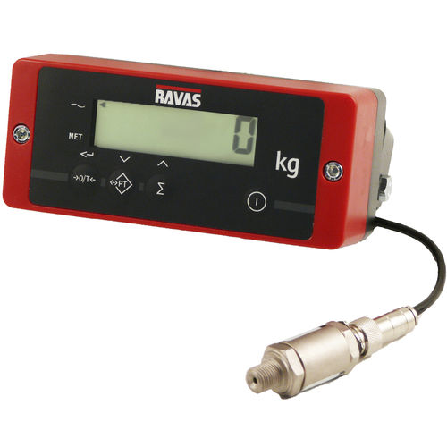 Balance pour chariot élévateur - RCS - RAVAS Europe B.V. - hydraulique / kilogrammes / avec afficheur LCD
