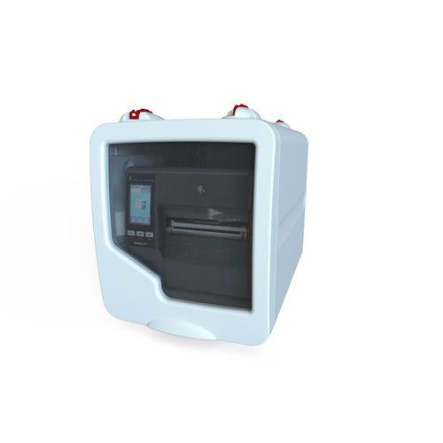 Boîtier portatif - LOGIPRINT - LMREA - pour ordinateur de bureau / rectangulaire / en inox