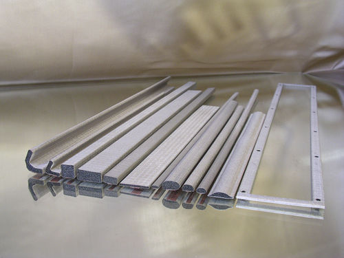Joint à tissu conducteur sur mousse - GHIRINGHELLI MARIO - plat / en polyuréthane / en élastomère