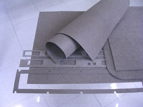 Tissu technique conducteur - GHIRINGHELLI MARIO - en polyester / pour blindage CEM