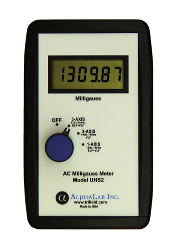 Gaussmètre portable - UHS2    - AlphaLab Inc.