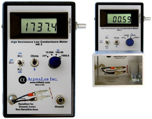 Ohmmètre numérique - HR2    - AlphaLab Inc. - basse tension