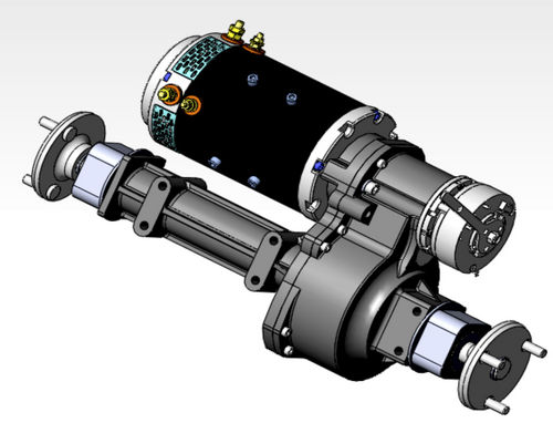 Bloc transmission à motorisation électrique - GT56S-07    - Chiaphua Components