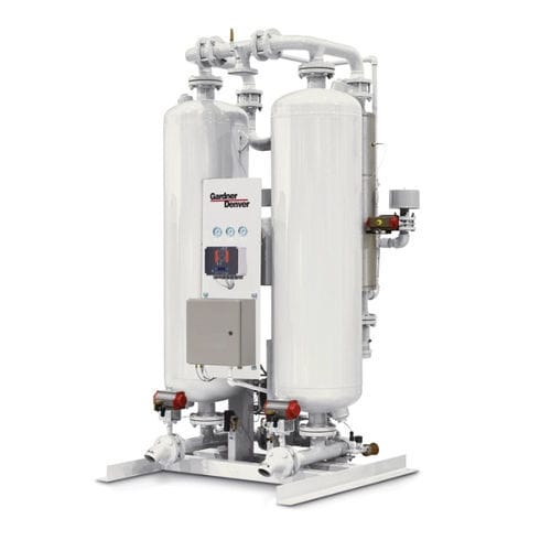 Sécheur d'air comprimé par adsorption à récupération de chaleur de compression - DHP series - GARDNER DENVER - bi-étagé / blower purge / chaleur externe