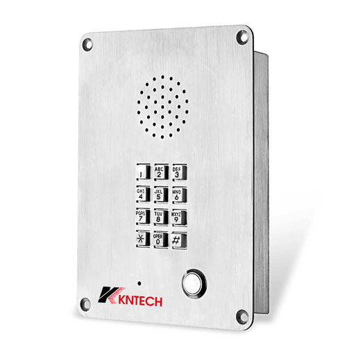 Téléphone en acier inoxydable - KNZD-06 - HONGKONG KOON TECHNOLOGY LTD - analogique / VoIP / PoE