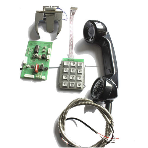 Combiné téléphonique étanche - Kit1 - HONGKONG KOON TECHNOLOGY LTD - antivandalisme / blindé / pour usage intensif
