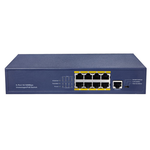 Commutateur Ethernet non administrable - KNPB-8 - HONGKONG KOON TECHNOLOGY LTD - 8 ports / PoE