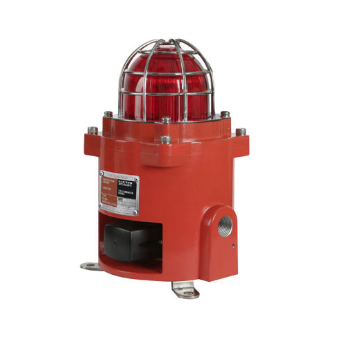 Diffuseur d'alarme sonore avec feu à LED - QNES - HONGKONG KOON TECHNOLOGY LTD - avec feu à éclats / avec feu tournant / électronique