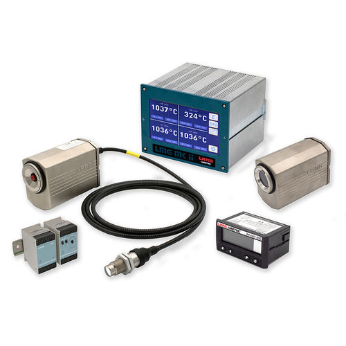 Pyromètre à fibre optique - System 4  - Ametek Land - à afficheur détachable / °C / °F