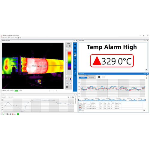 Logiciel d'analyse de température - IMAGEPro V2  - Ametek Land - de supervision / d'interface / de commande