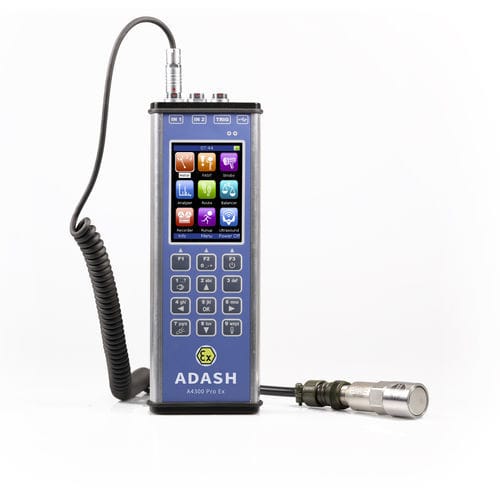 Analyseur de vibrations de surveillance de machine - VA3 Pro Ex - Adash - numérique / portable / pour zone dangereuse