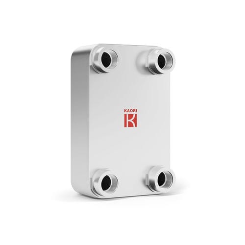 Échangeur de chaleur à plaques brasées - Q Series - Kaori Heat Treatment Co., Ltd. - liquide / liquide / liquide / gaz / en acier inoxydable