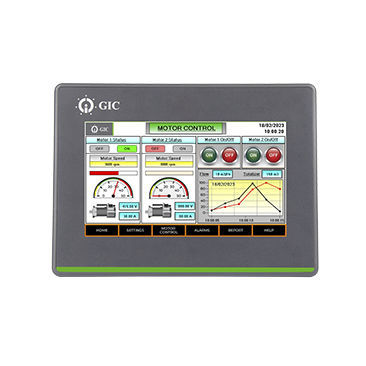 IHM à écran tactile - HM104B-0000 - General Industrial Controls (P) Ltd. - encastrable / USB / RS-232
