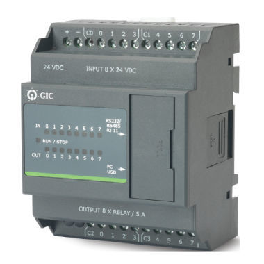 Automate programmable compact - PC10EA04001N - General Industrial Controls (P) Ltd. - mini / entrées analogiques / Modbus RTU