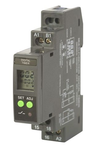 Minuterie numérique - 24 - 240 V - General Industrial Controls (P) Ltd. - multifonction / sur rail DIN