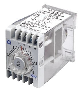Temporisateur électronique -  EM series - General Industrial Controls (P) Ltd. - retardé / sur rail DIN