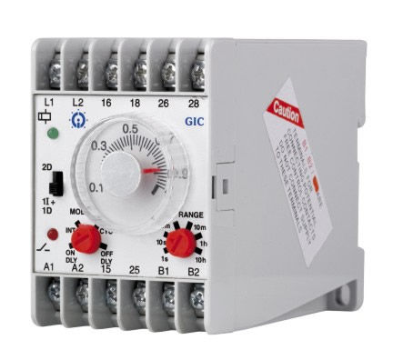 Relais temporisé électronique - Micon series - General Industrial Controls (P) Ltd. - à montage sur rail DIN