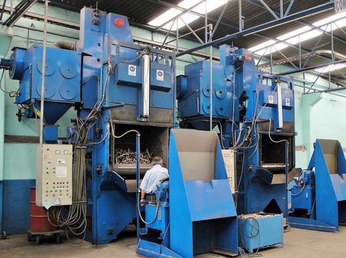 Grenailleuse à bande - Cym Materiales - à 2 turbines / pour métal / pour produits en vrac