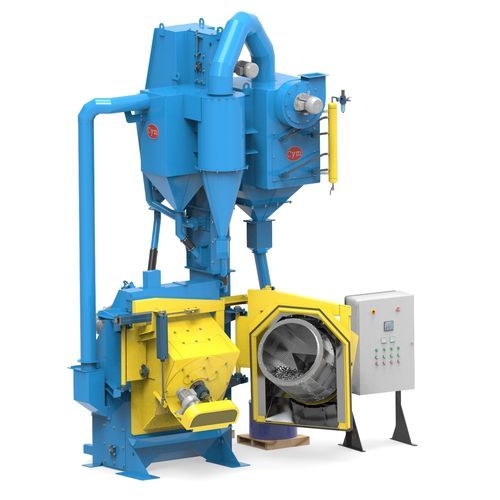 Grenailleuse à tambour rotatif - Cym Materiales - à turbine / pour métal / pour produits en vrac