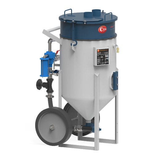 Grenailleuse pour métal - CY series  - Cym Materiales - mobile / avec chargement