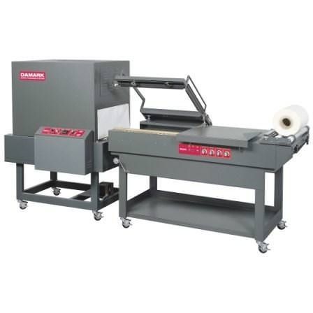 Soudeuse en L semi-automatique - SMC3042 - Plexpack Corp - avec tunnel de rétraction