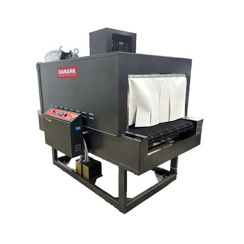 Tunnel de rétraction électrique - SZX - Plexpack Corp - par air chaud / pour l'industrie agroalimentaire