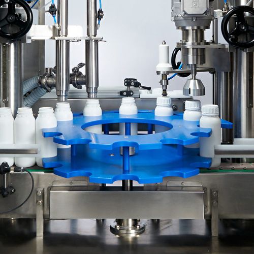 Remplisseuse boucheuse étiqueteuse automatique - MONO 69 - Telm srl - contrôlé par PLC / jus de fruit / pour sauce