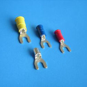 Cosse de câble à fourche - Nelco Products - tubulaire / isolation nylon