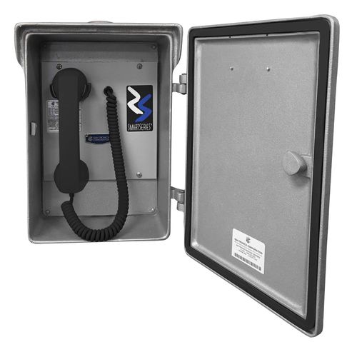 Borne d'appel analogique - 730-803 - GAI-TRONICS - portatif / d'extérieur / avec porte de protection