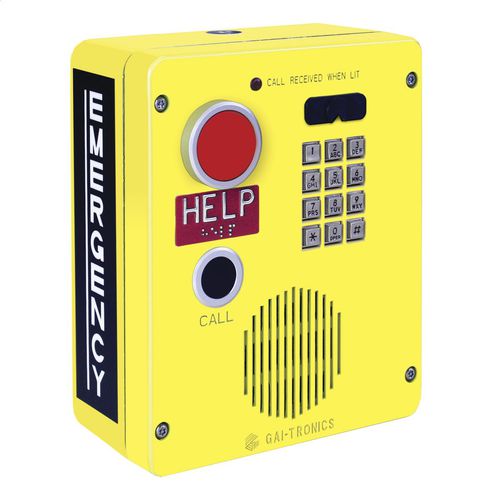 Téléphone d'urgence - 394AL-004 - GAI-TRONICS - analogique / résistant aux intempéries / mural