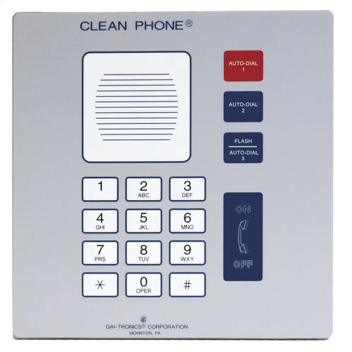 Téléphone main-libre - 112-02-0418-00W - GAI-TRONICS - analogique / VoIP / PoE