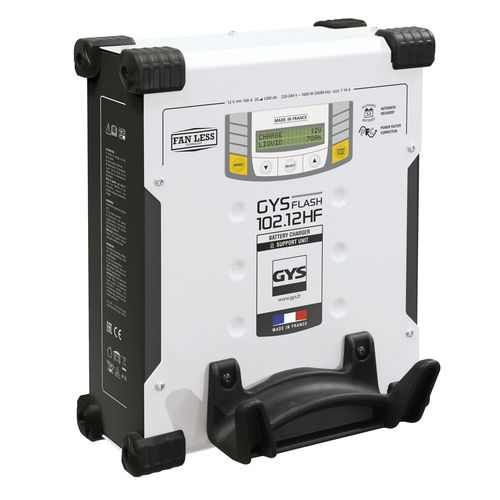 Chargeur de batterie pour automobile - GYSFLASH 102.12 HF - GYS - à pose murale / plomb-acide / gel