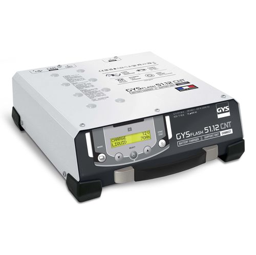 Chargeur de batterie pour véhicule électrique - GYSFLASH 51.12 CNT FV - GYS - de bureau / mobile / LFP