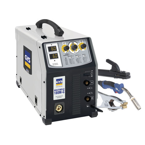 Poste à souder MIG-MAG - MULTIWELD 180M-C - GYS - MMA / à électrode / à fils fourrés