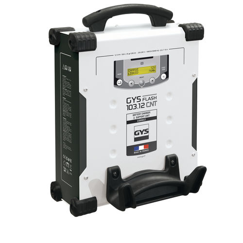 Chargeur de batterie portable - GYSFLASH 103.12 CNT - GYS - lithium-ion / LFP / plomb