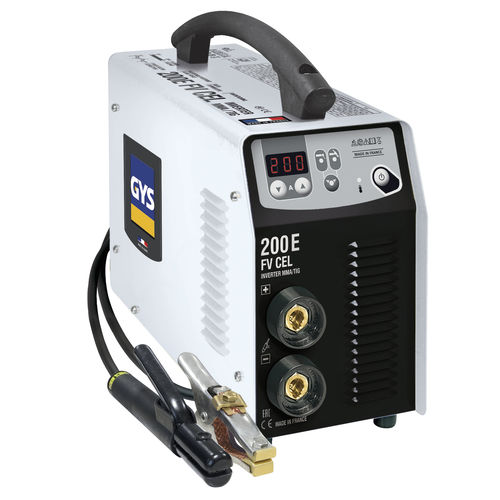 Poste à souder MMA - PROGYS 200E FV CEL - GYS - TIG / à électrode / monophasé