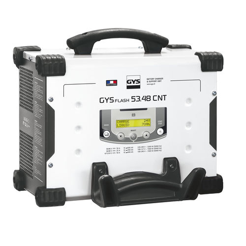 Chargeur de batterie pour véhicule électrique - GYSFLASH 53.48 CNT FV - GYS - pour automobile / pour chariot élévateur / portable