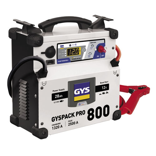 Chargeur booster de batterie pour moto - GYSPACK PRO 800 - GYS - pour voiture / 12 V / plomb-acide