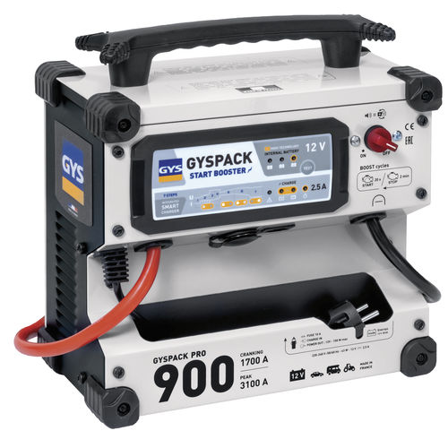 Chargeur booster de batterie pour moto - GYSPACK PRO 900 - GYS - pour voiture / 12 V / plomb-acide