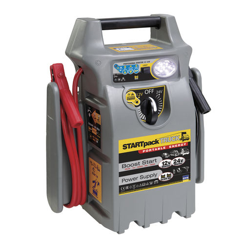 Chargeur booster de batterie pour voiture - STARTPACK TRUCK - GYS - pour poids lourds / 12 V / 24 V