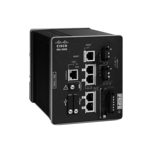 Plateforme de sécurité réseau sur rail DIN - ISA3000 - Cisco Systems - sur rack / pare-feu / Ethernet