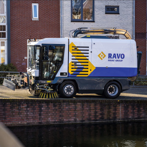 Balayeuse mécanique autoportée - RAVO R5 - Scarab Sweepers - de voirie / diesel / thermique