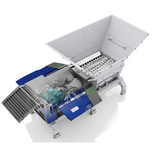 Déchiqueteur primaire - ALCOR 5000 SY - Lindner Recyclingtech GmbH - à deux arbres / pour le bois / de déchets
