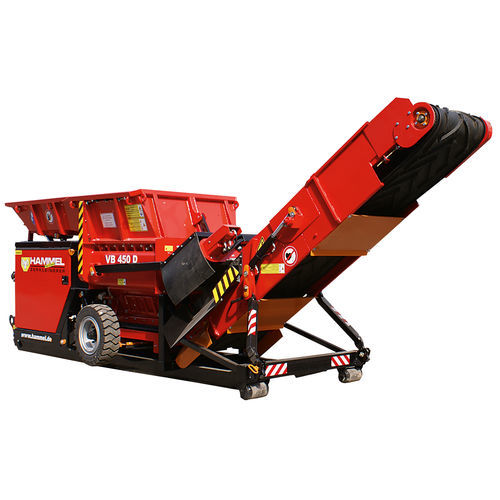 Déchiqueteur primaire - VB 1500 series - HAMMEL Recyclingtechnik GmbH - à deux arbres / métal / de déchets solides et en vrac