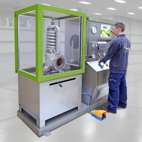 Banc d'essai de pression - VC40-SRV - Ventil Test Equipment BV - contrôlable par PC / pour soupape de sécurité / numérique