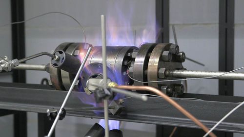 Banc d'essai de réaction au feu - Ventil Test Equipment BV - automatique / pour soupape / horizontal