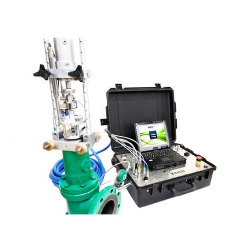 Système de test in-situ pour soupape de sécurité - Ventil Test Equipment BV - portable